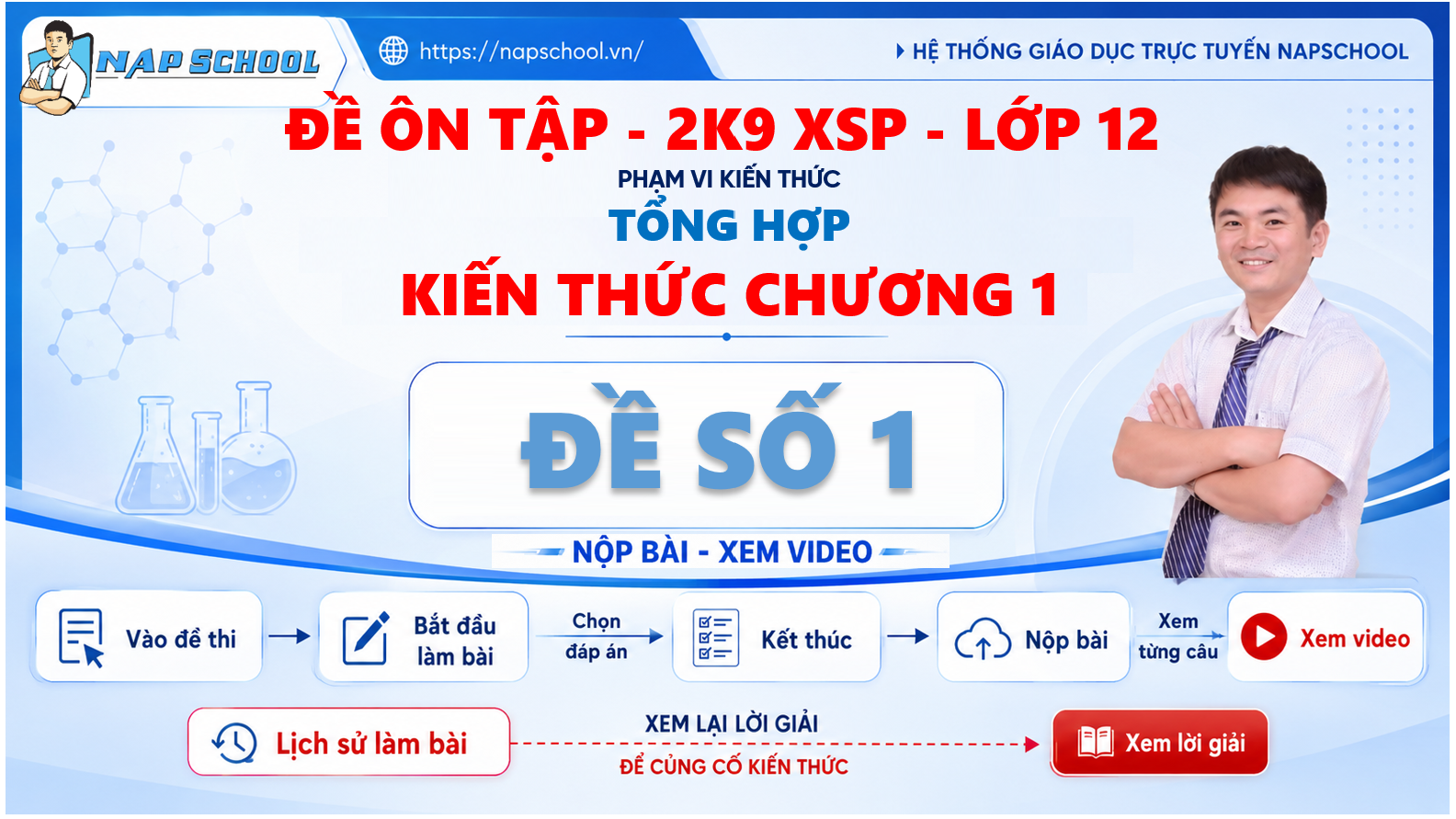 ĐỀ THI: TỔNG HỢP KIẾN THỨC CHƯƠNG 1 - LỚP 12 - ĐỀ SỐ 1