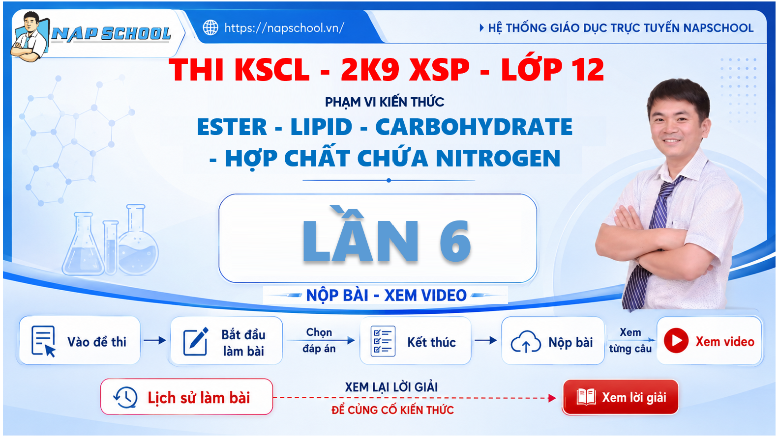 ĐỀ THI - 2K9XPS - KSCL - ĐỊNH KỲ - LẦN 6