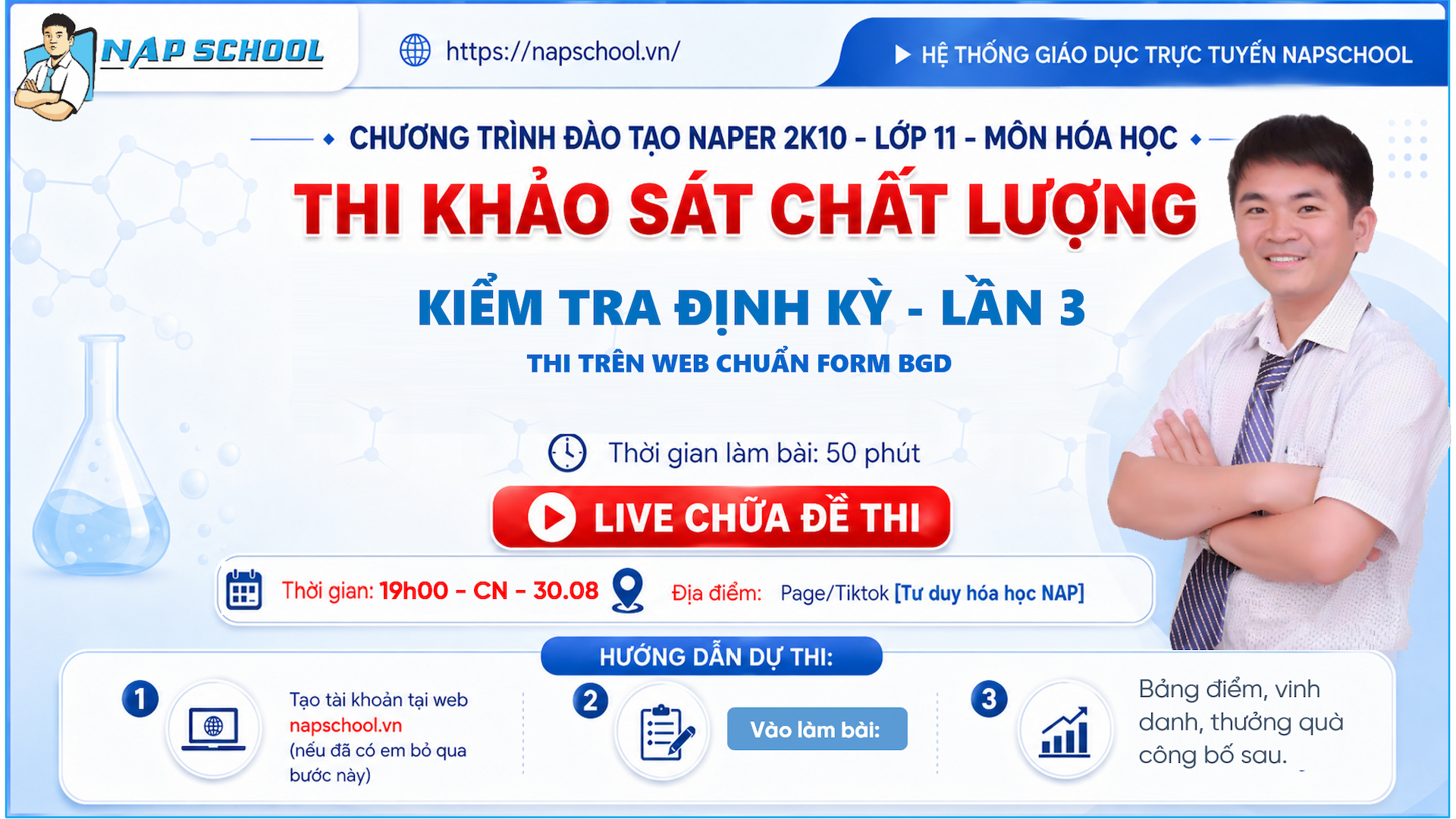 THI KSCL - 2K10 - LỚP 11 - LẦN 3